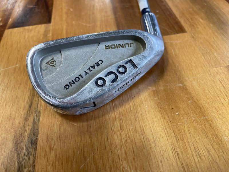 DUNLOP LOCO JUNIOR 7 IRON AGE 9-12 LHG