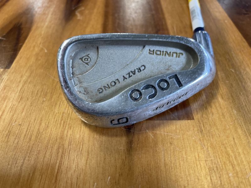 DUNLOP LOCO JUNIOR 9 IRON AGE 9-12 LHG