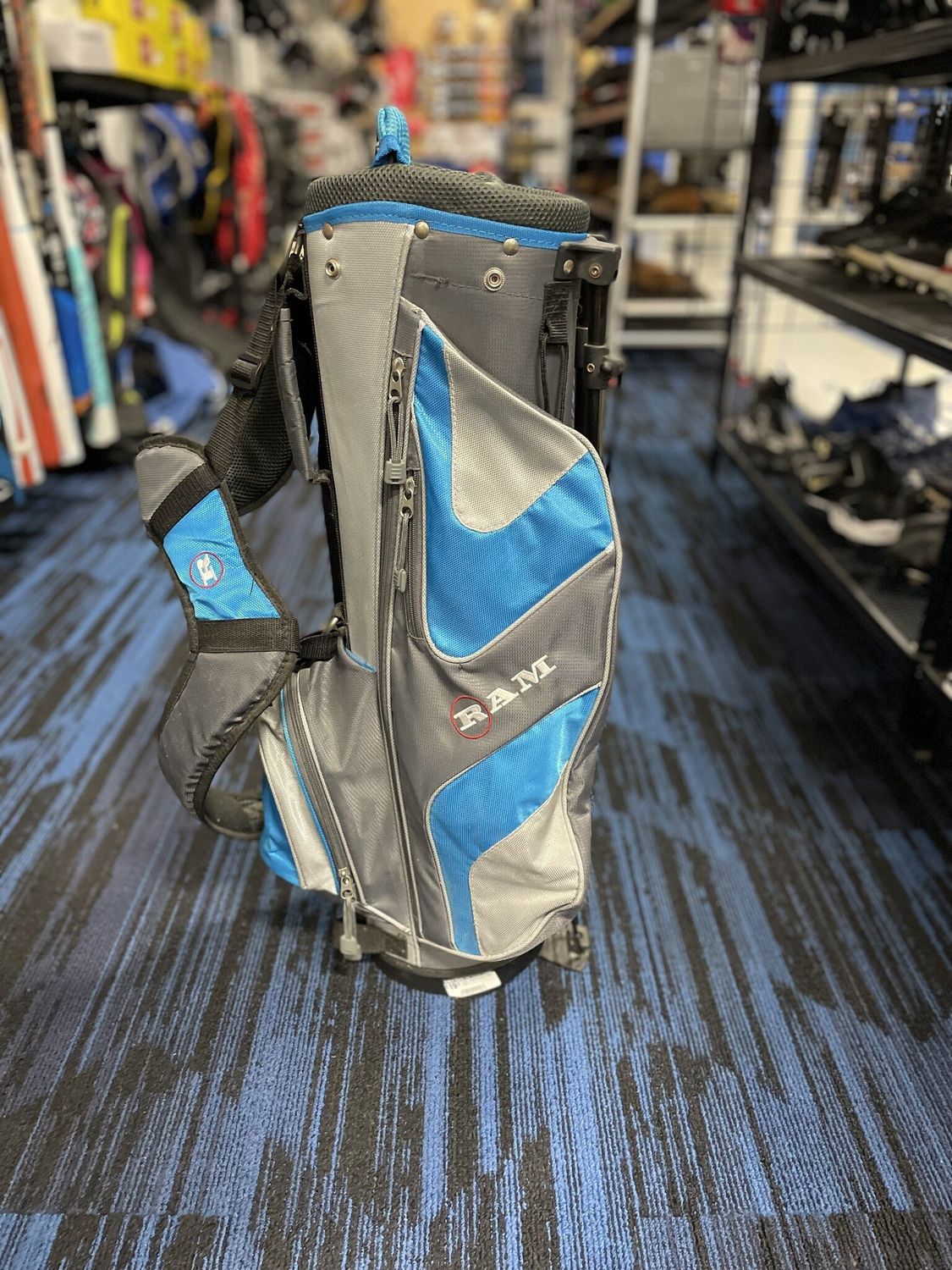 RAM JUNIOR GOLF BAG AGE 5-9 (Zipper)