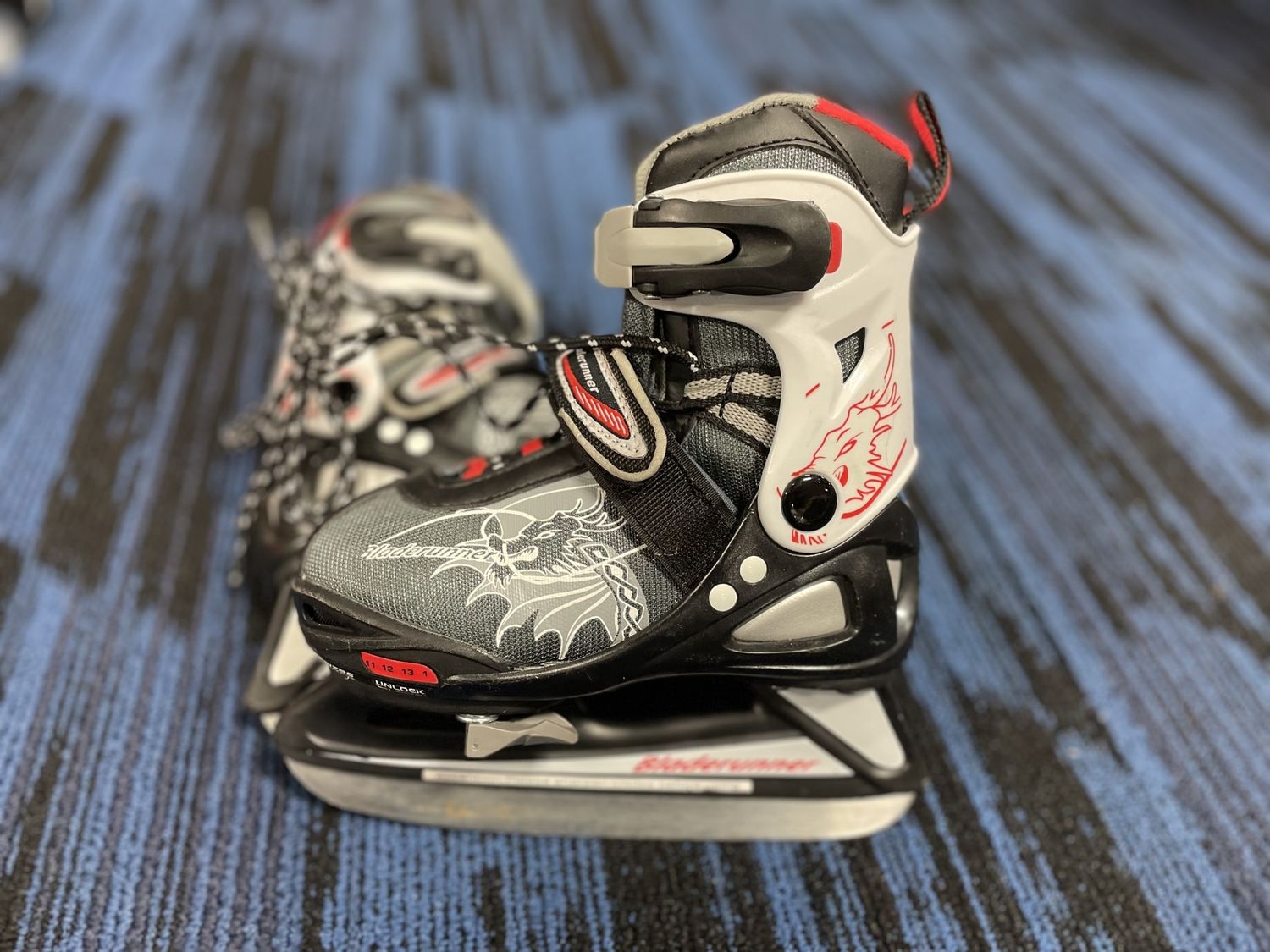 BLADERUNNER PHASER ADJUSTABLE SKATE SZ Y11-1