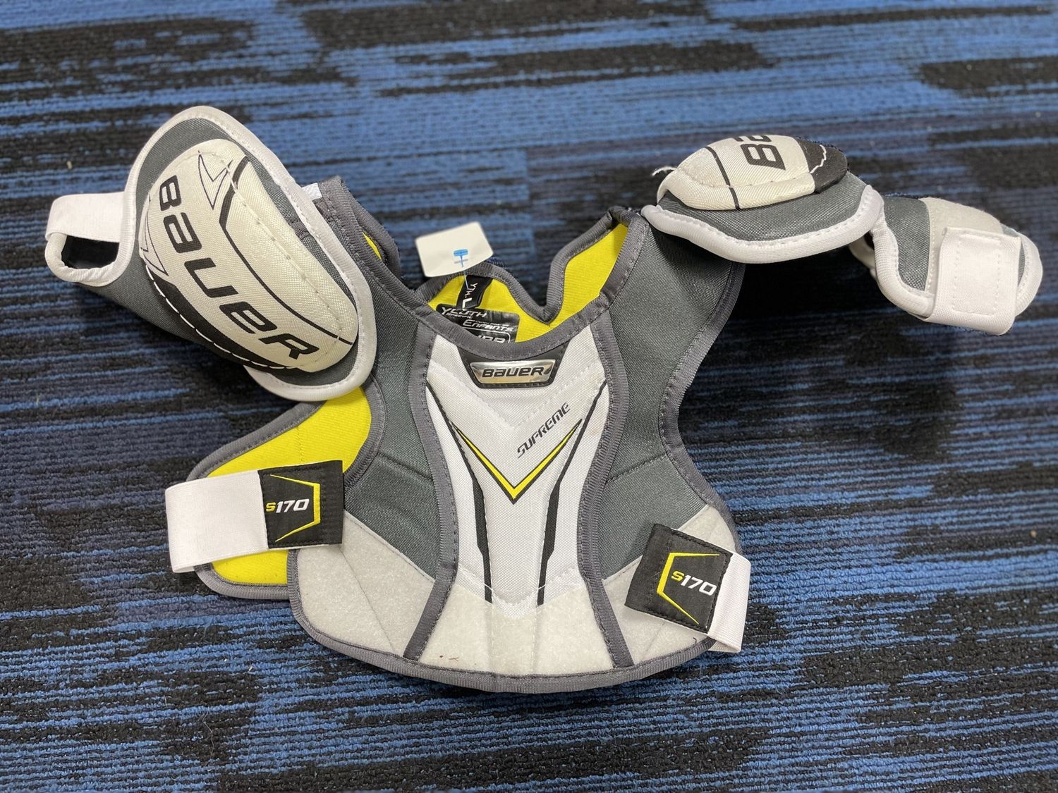 BAUER S170 SHOULDER PAD YTH LRG