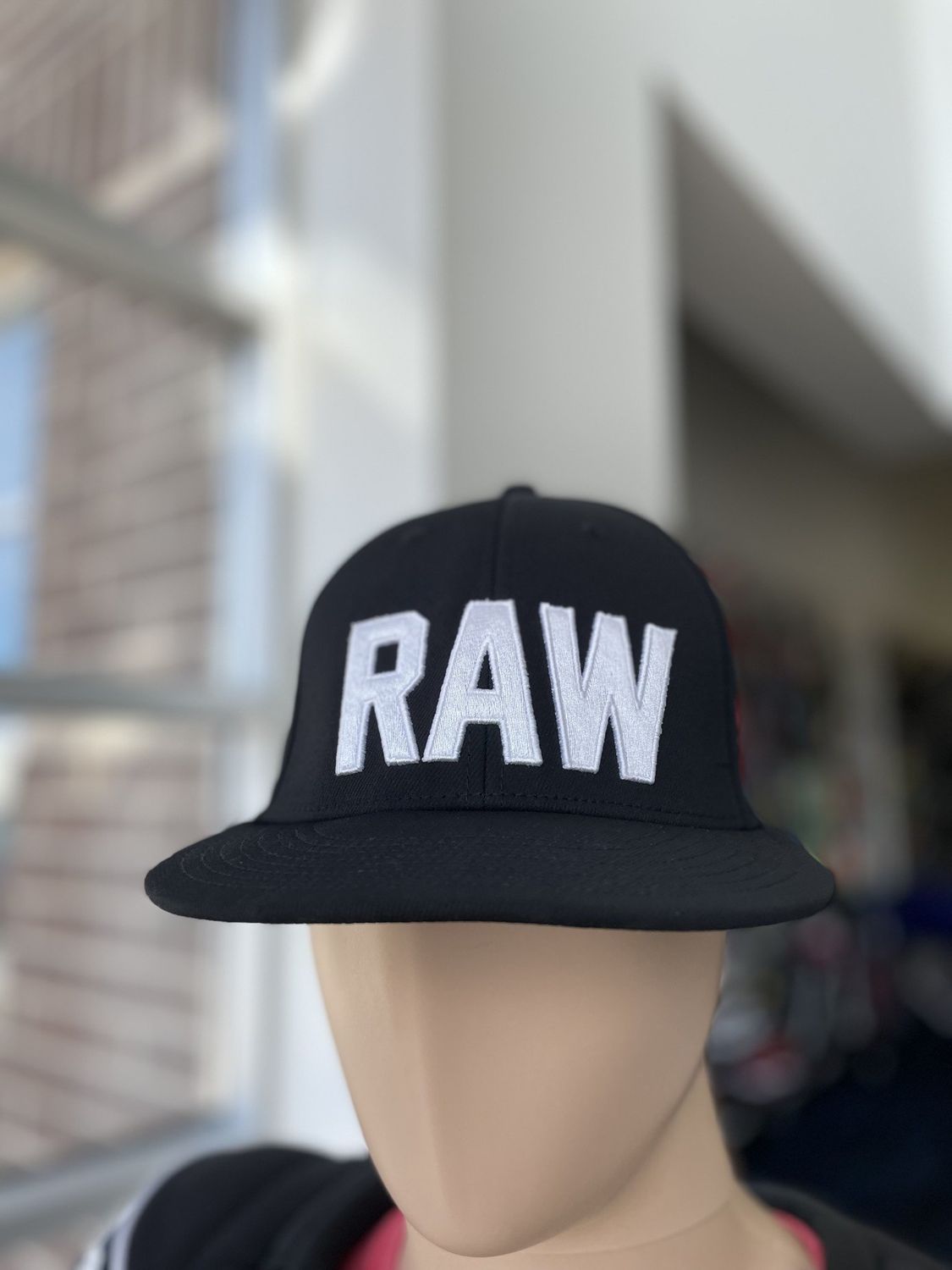 TAYLORMADE RAW SNAPBACK HAT BLACK
