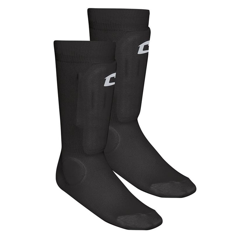 CHAMPRO SOCK STYLE SHIN GUARD UNDER 3&#39;3&quot; BLACK