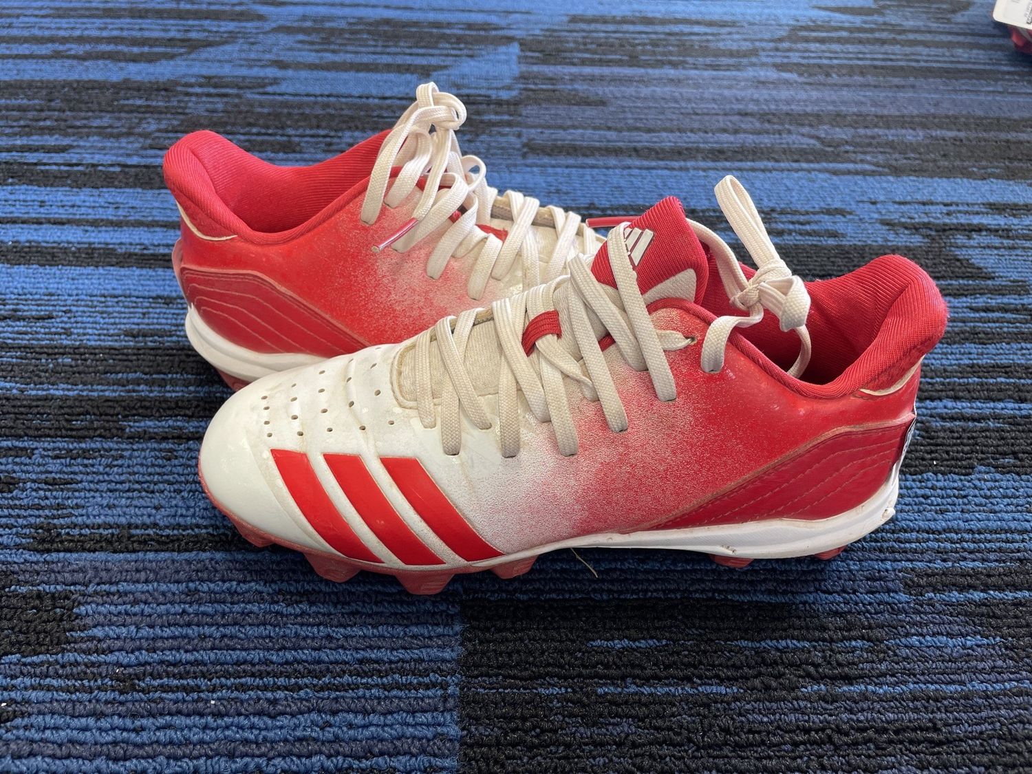 ADIDAS BASEBALL CLEAT RED SZ 5.5