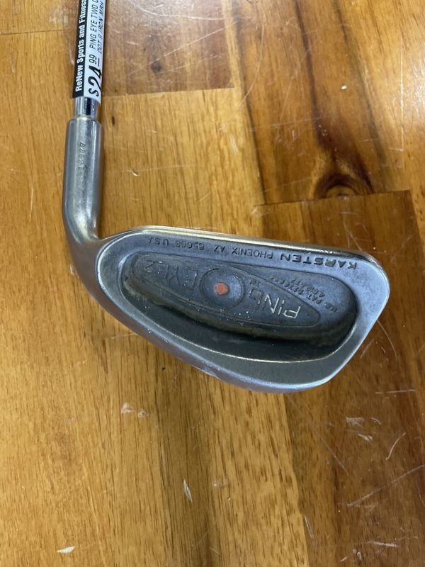 PING EYE TWO ORANGE DOT 9 IRON MRH