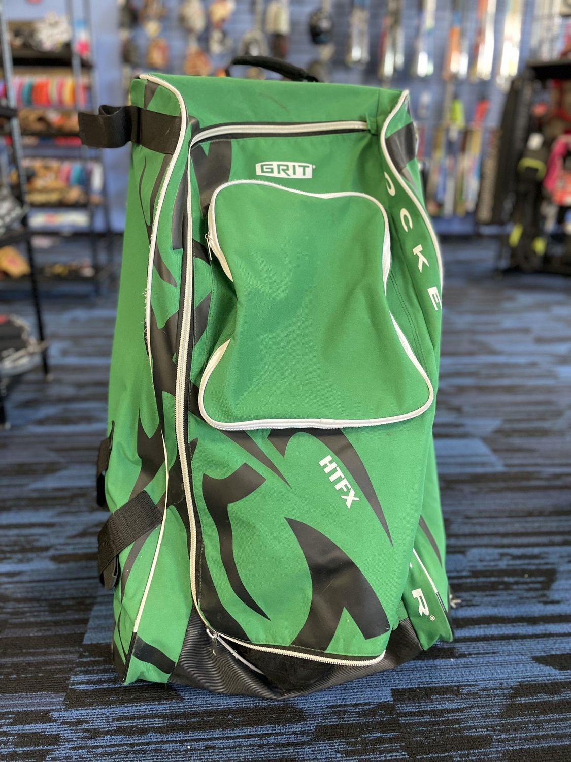 GRIT HTFX HOCKEY BAG GRN