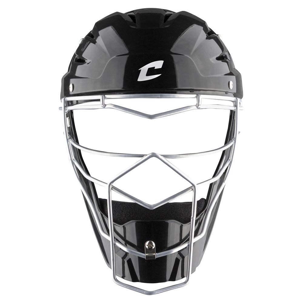 OPTIMUS MVP HOCKEY STYLE CATCHER&#39;S HEADGEAR BLK 7-7.5&quot;