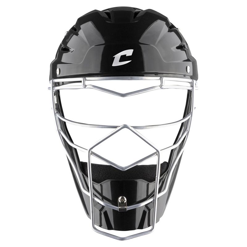 OPTIMUS MVP HOCKEY STYLE CATCHER&#39;S HEADGEAR BLK 7-7.5&quot;