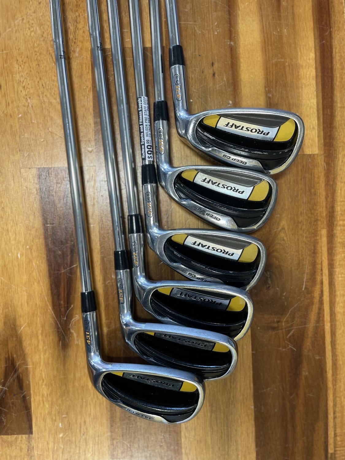 WILSON PRO STAFF DEEP CG IRON SET 5-PW MRH