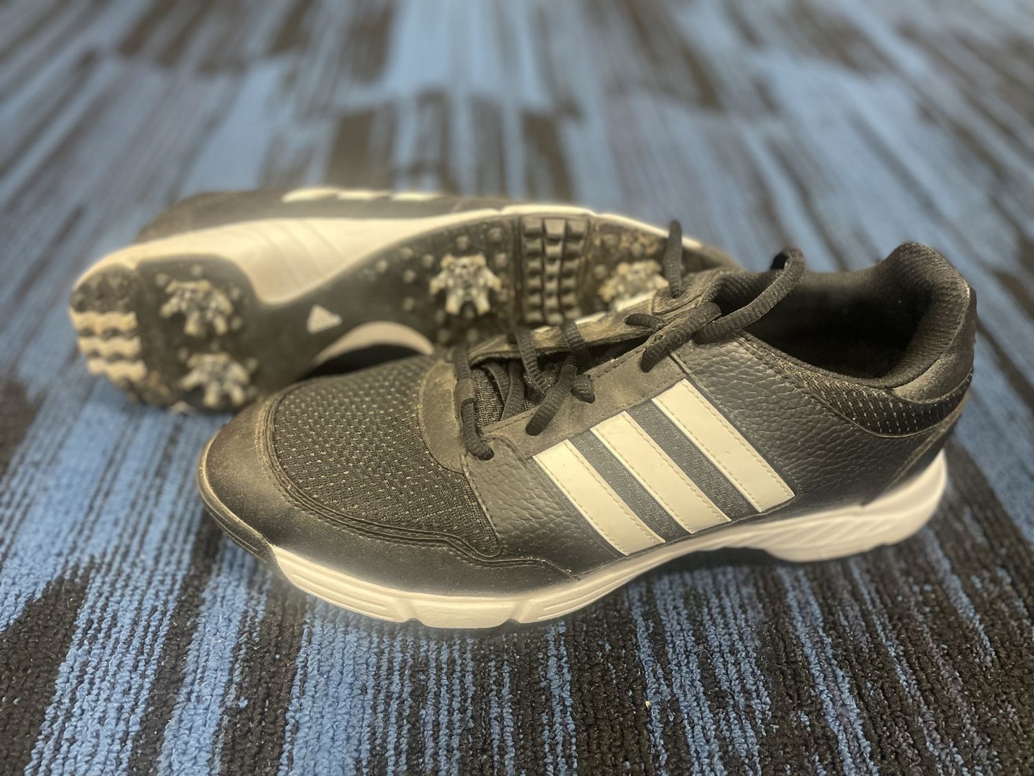 ADIDAS GOLF SHOE BLK SZ 9