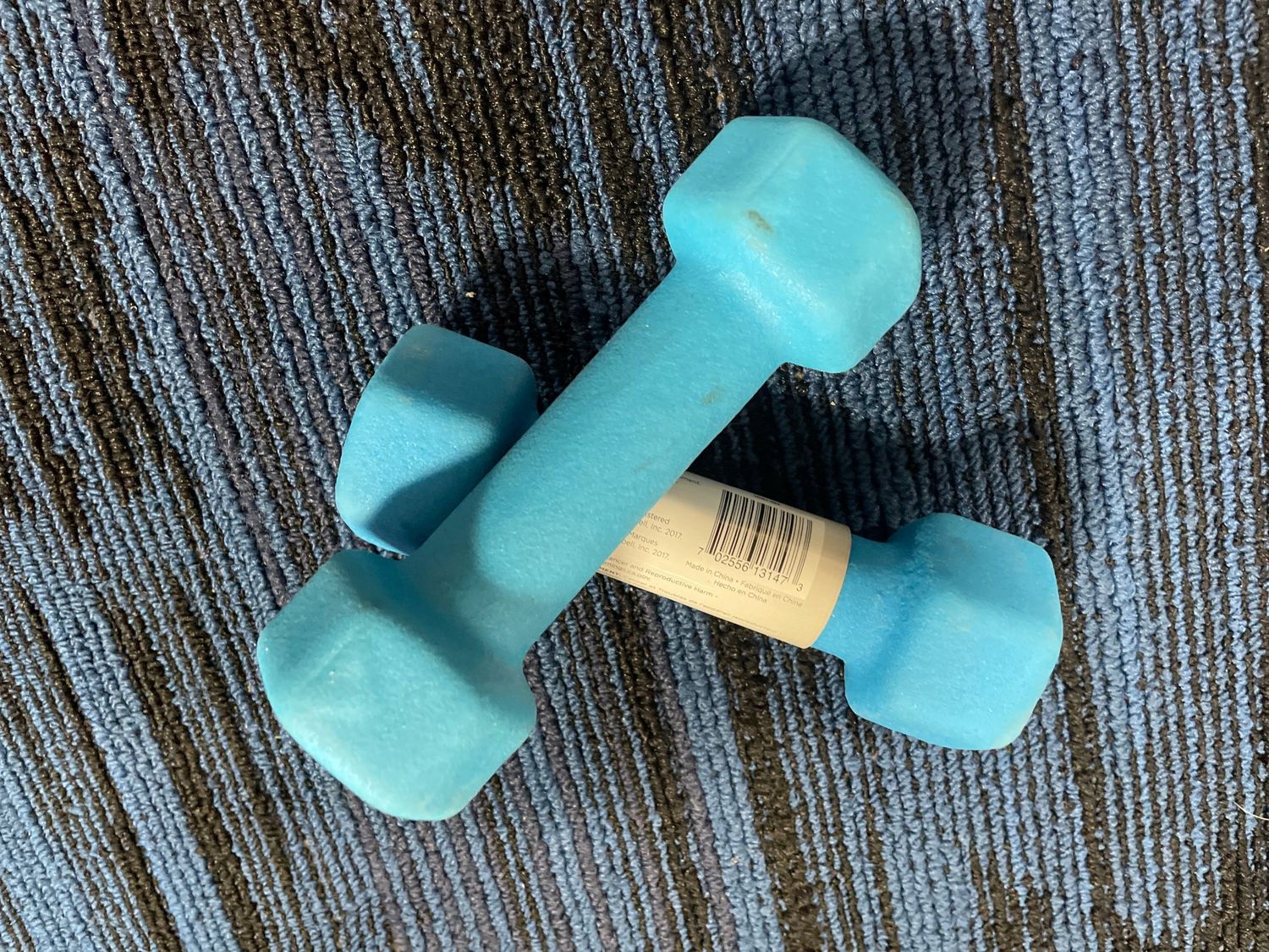 2LB NEOPRENE DUMBBELL PAIR