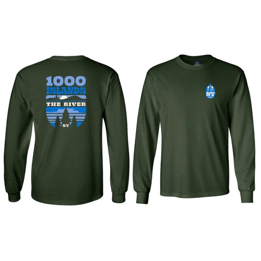 Classic LS Tee, Color: Forest, Size: Small