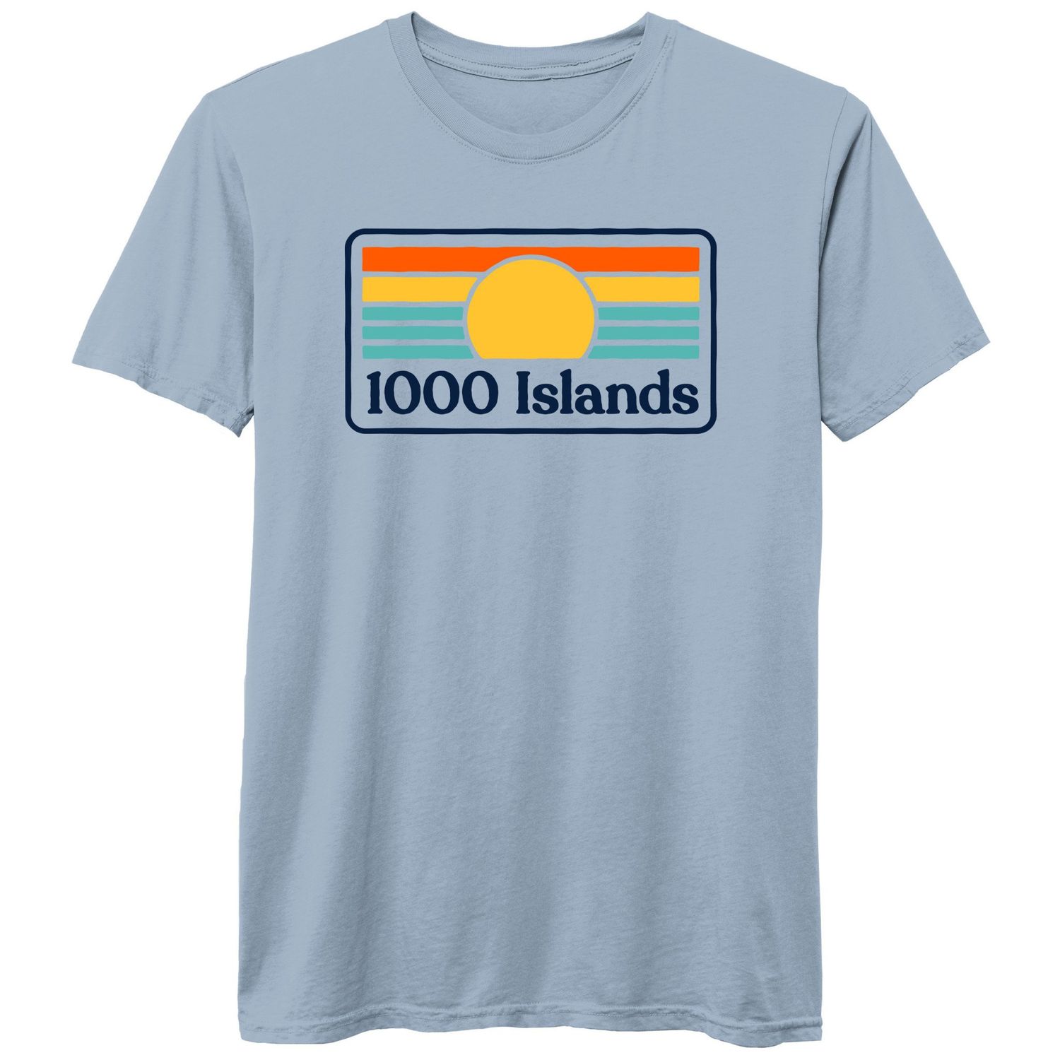 Sundrop Pgmnt Dyed Tee, Color: Quiet Tide, Size: Small