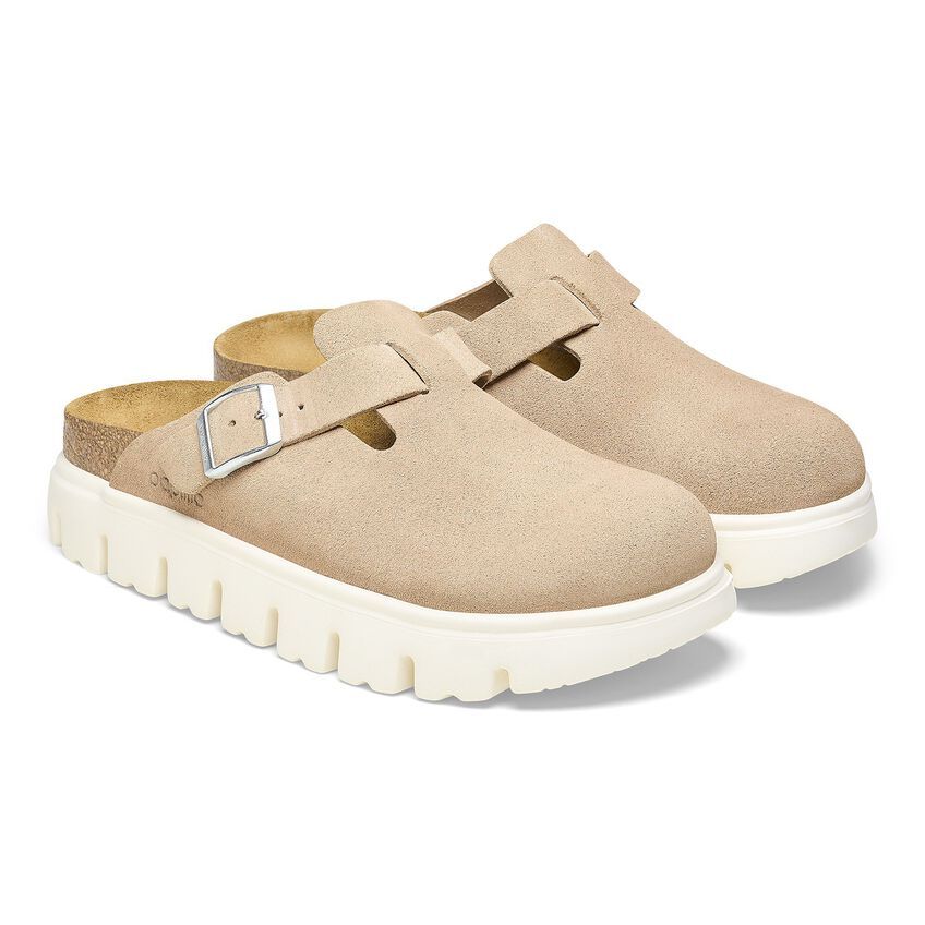 Boston Chunky Warm Sand Suede