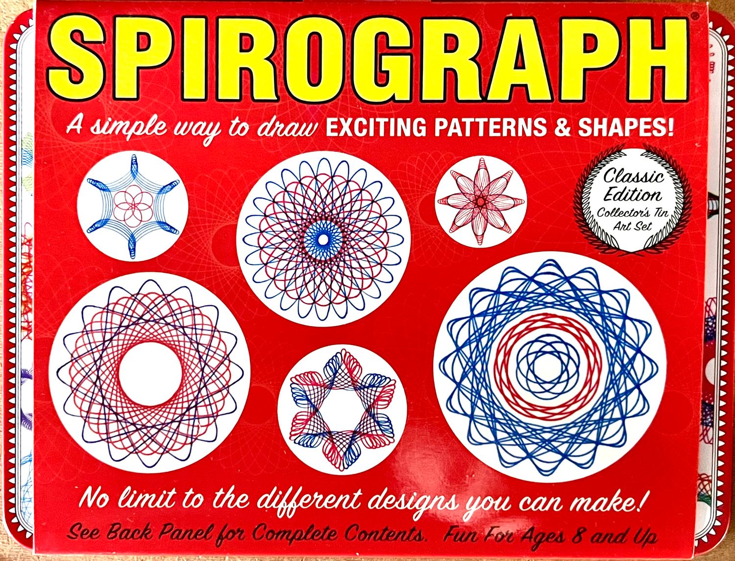 Spirograph Retro Tin