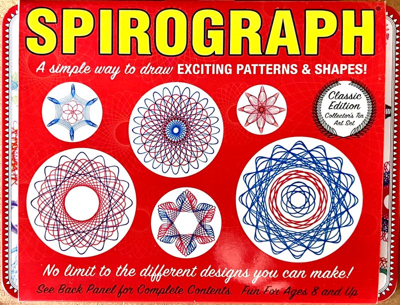 Spirograph Retro Tin