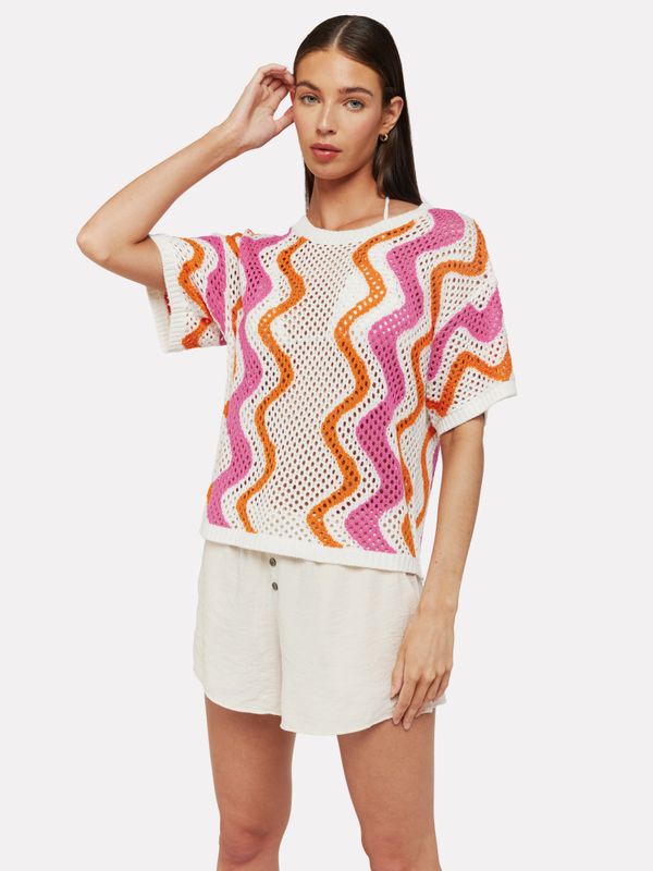 Wave Pointelle Tee