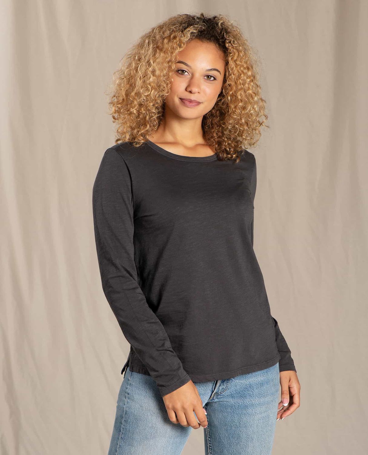 Primo Long Sleeve, Color: Soot, Size: XS