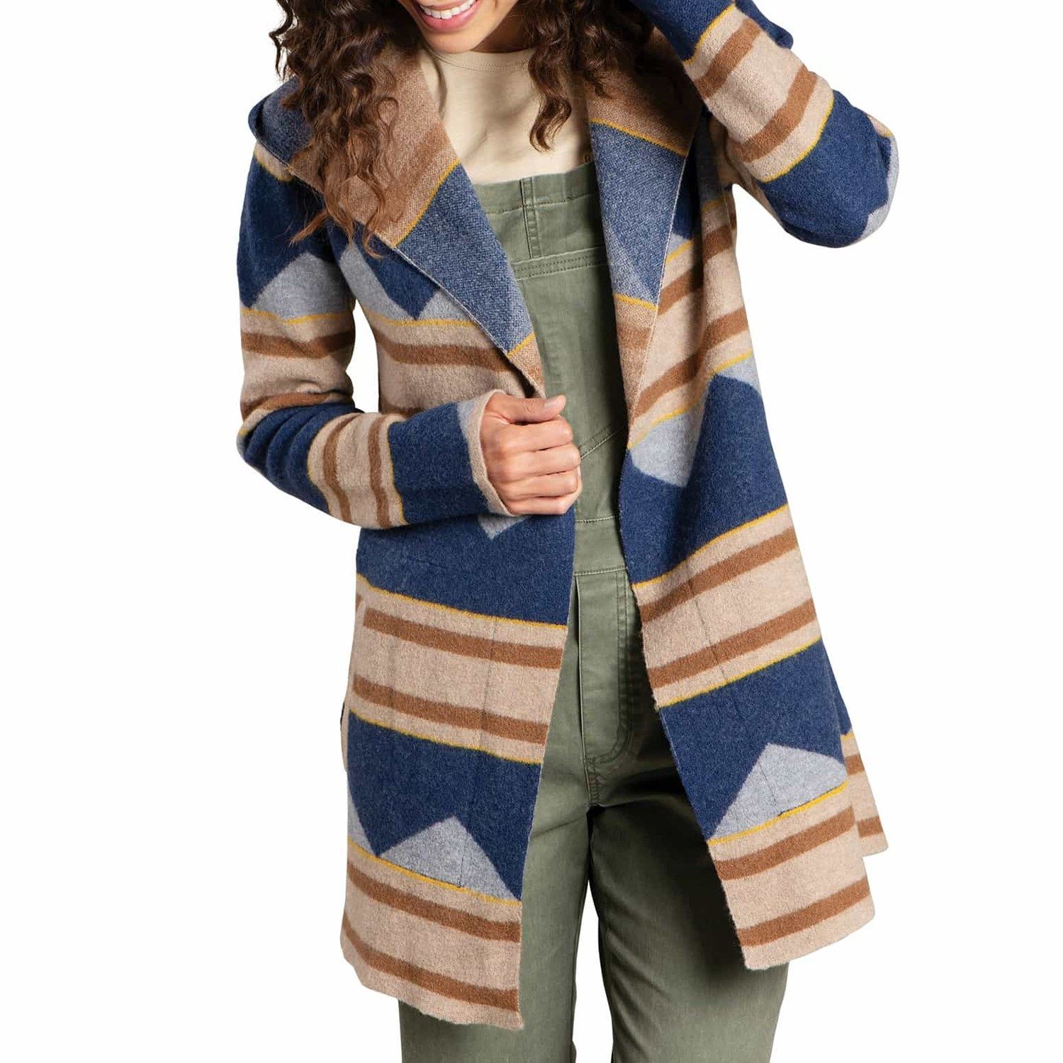 Heartfelt Sweater Hoodie, Color: True Navy, Size: Small