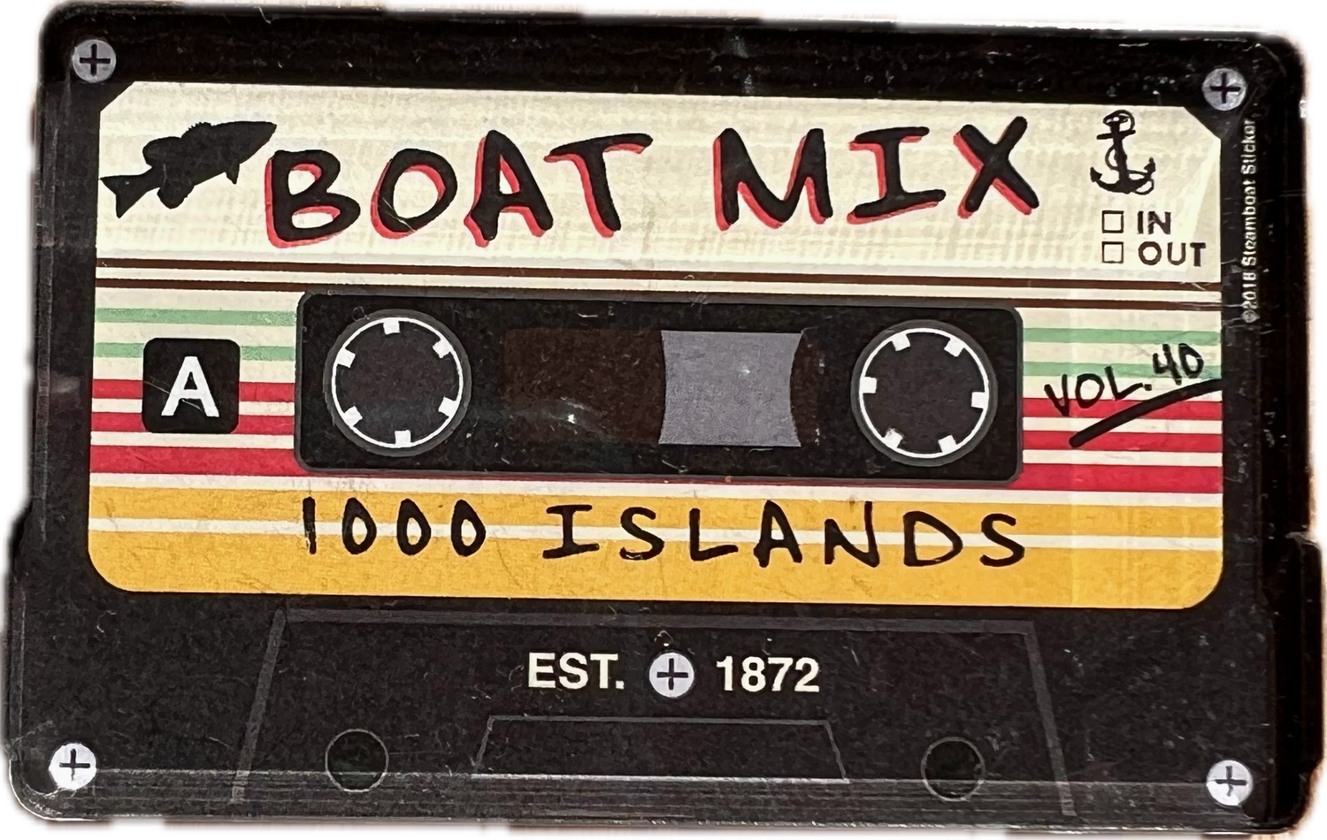 Vintage Tape Magnet