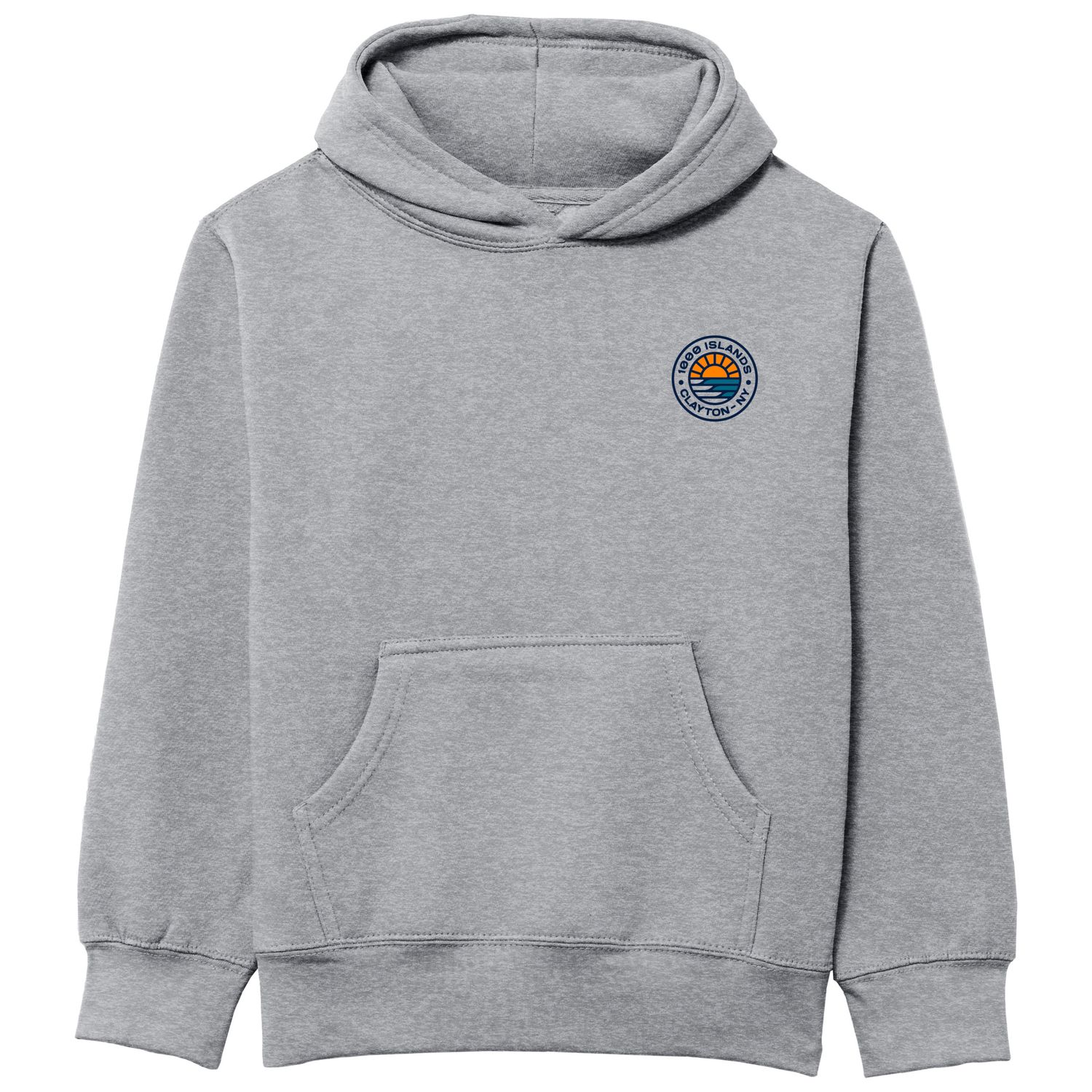 Youth Go To Hood, Color: Premium Htr, Size: Small