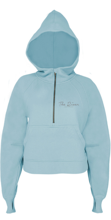 Half Zip Scuba Hoodie