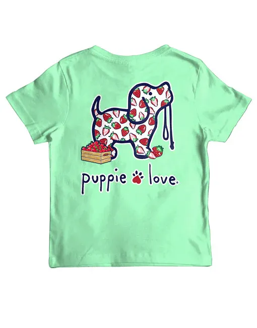 Youth Strawberry Pup SS
