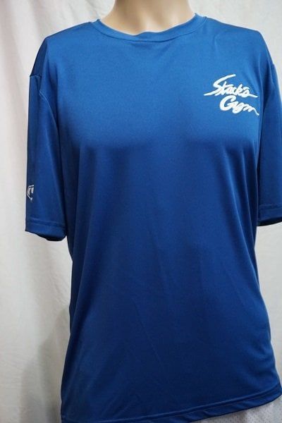 Dry Fit T-Shirts, Color: Blue, Size: M