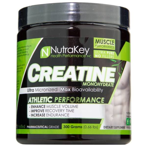 Nutrakey Pure Creatine Monohydrate Powder