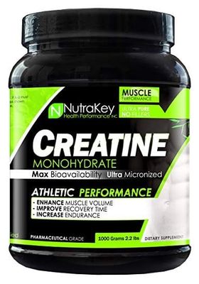 Nutrakey Creatine Pure MonoHydrate 1000Grams