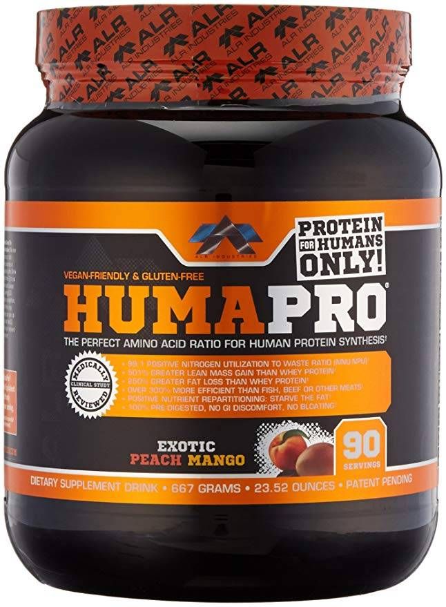 HumaPro BCAAs 667G/23.52OZ, Flavor: Exotic Peach Mango