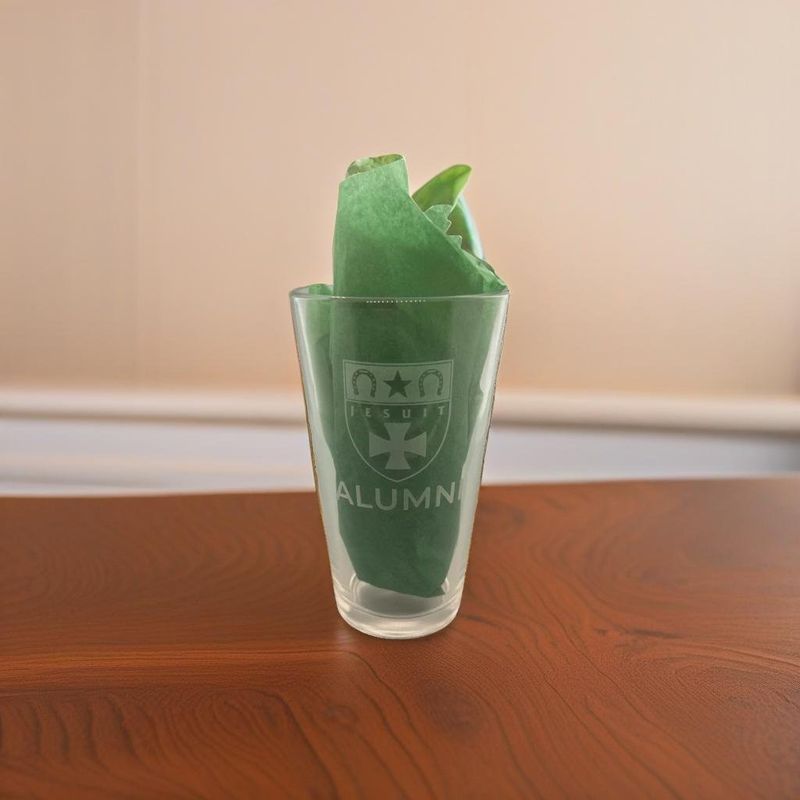 Alumni pint glass