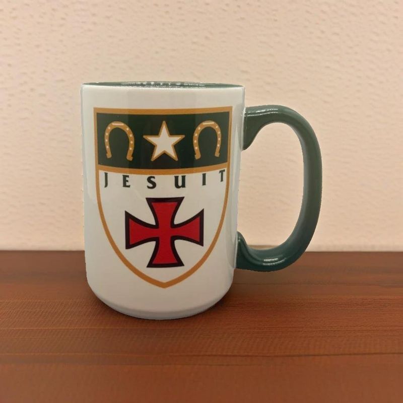 Mug with Green Interior and Handle