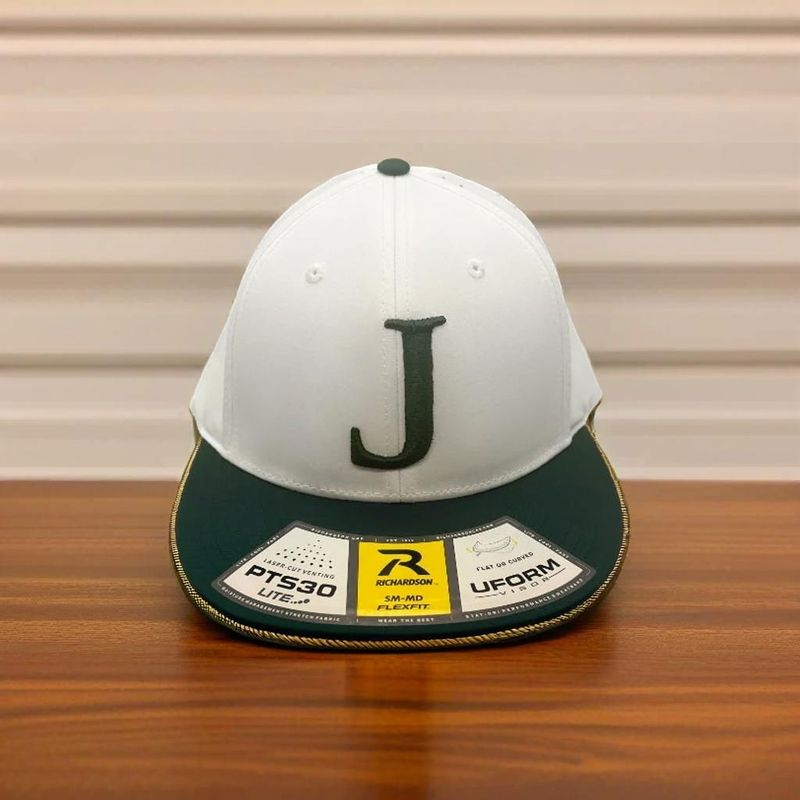 J Hat White L/XL