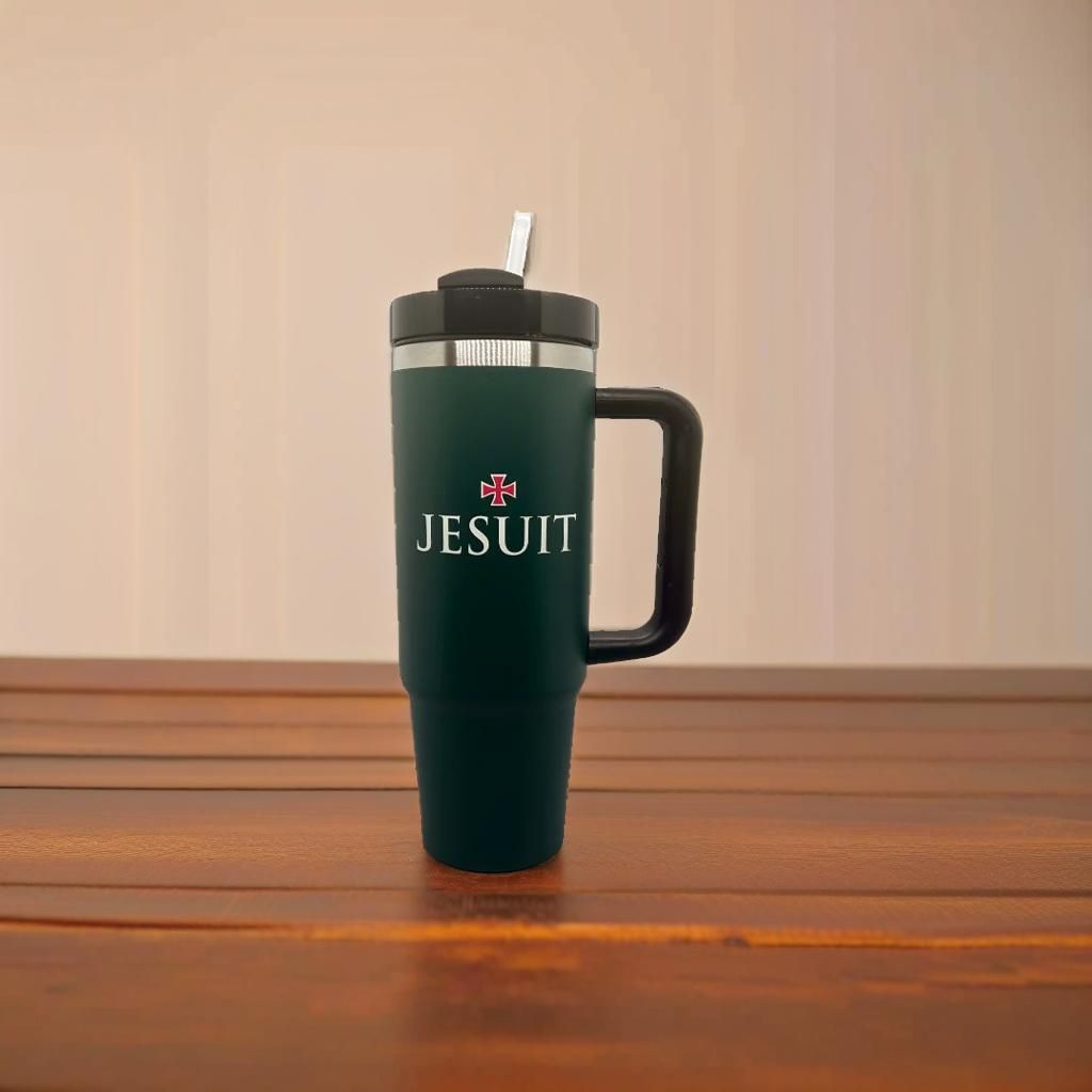 30 oz Dark Green Jesuit Tumbler