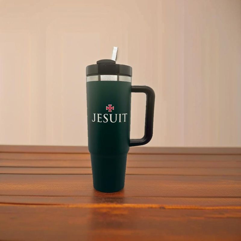 30 oz Dark Green Jesuit Tumbler