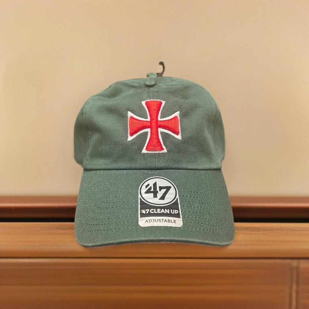 Crusader Cross Hat - Green AMDG