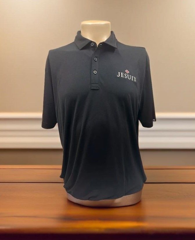 Travis Mathews Black Polo, Size: 2XL