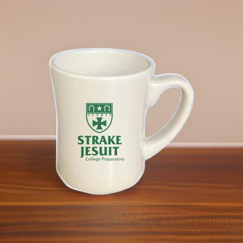 19 oz White Coffee Mug