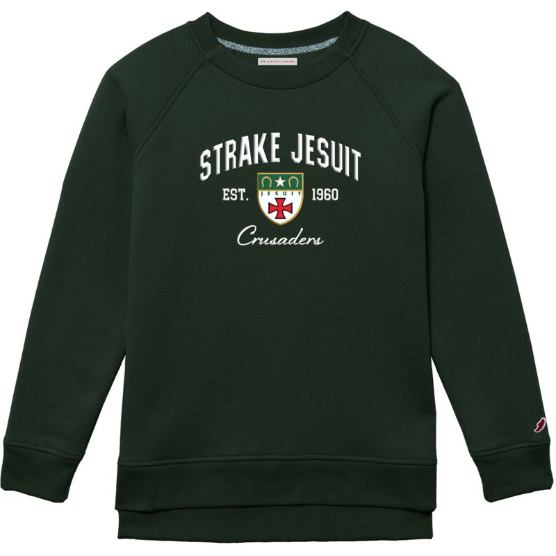 Ladies League Green Fleece Lined 1991 Sweatshirt