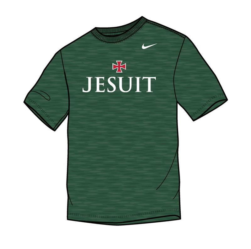 Nike Tri Blend Forest Heather Tee