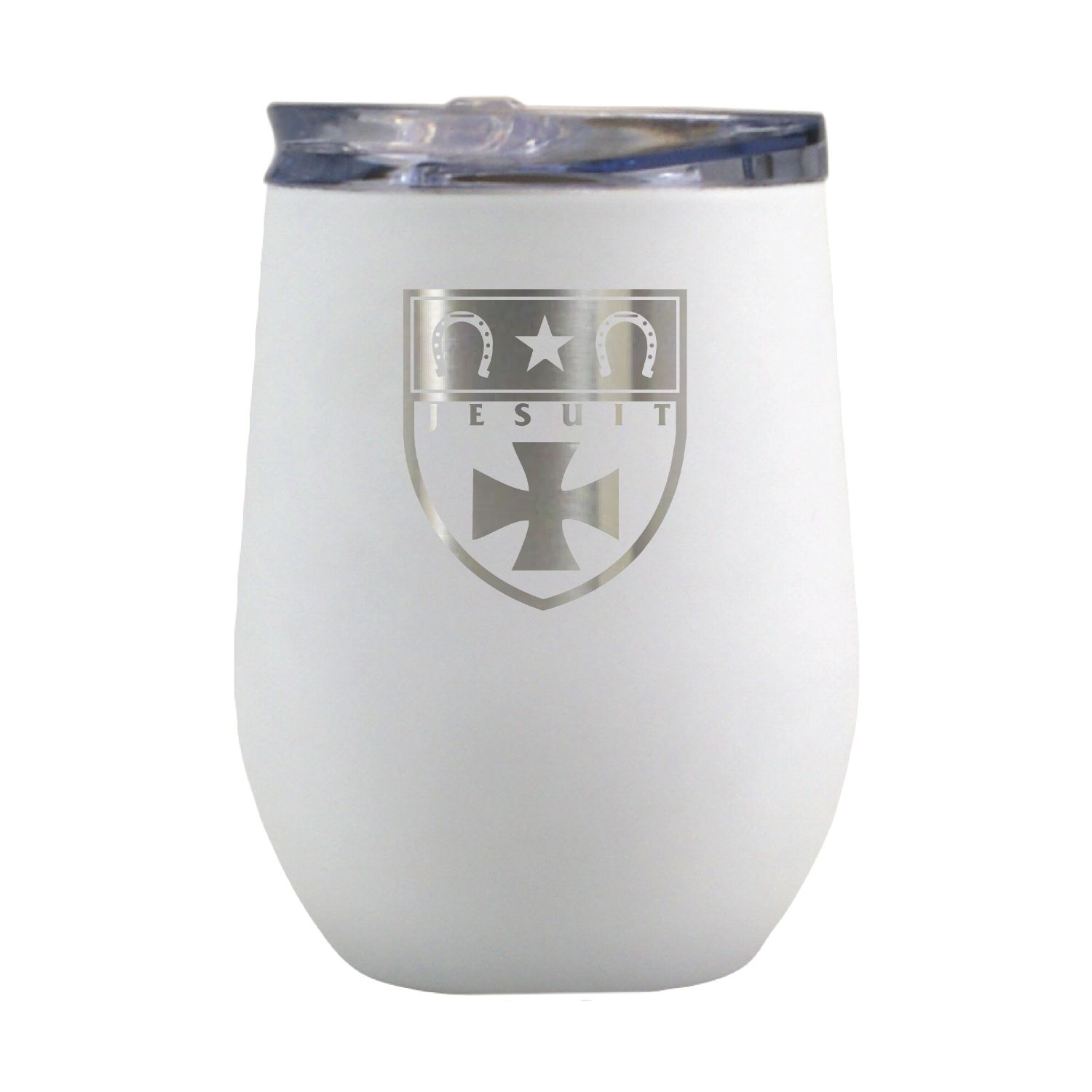White Stainless Tumbler 12oz