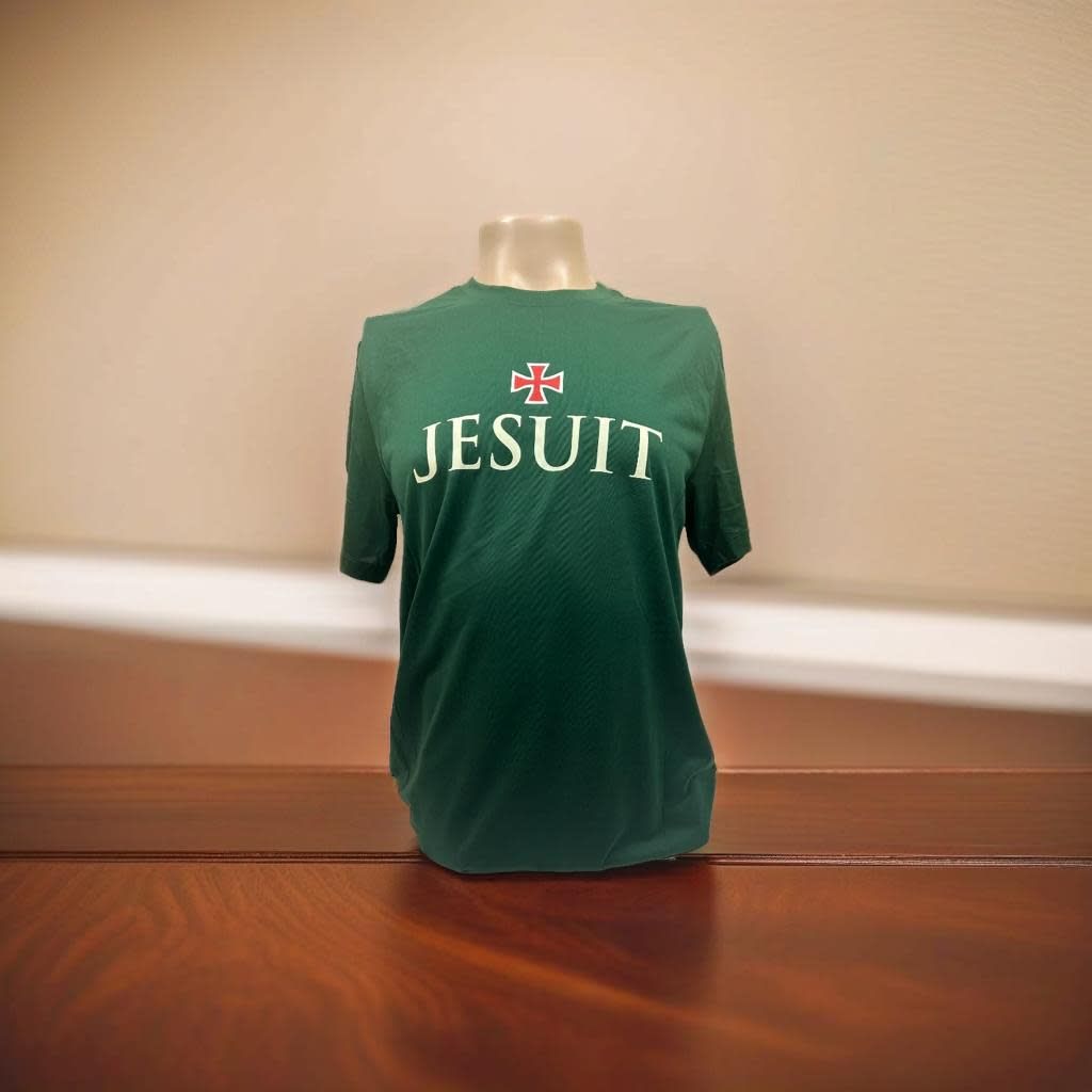 Jesuit Tee - SportTek, Color: GREEN, Size: S