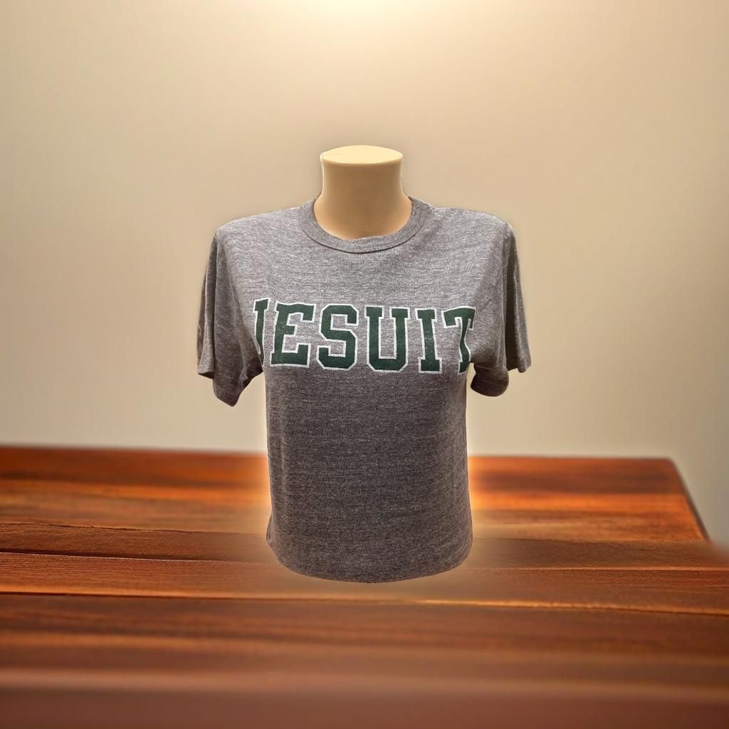 Ladies League Fall Heather Jesuit Tee Shirt, Size: XS
