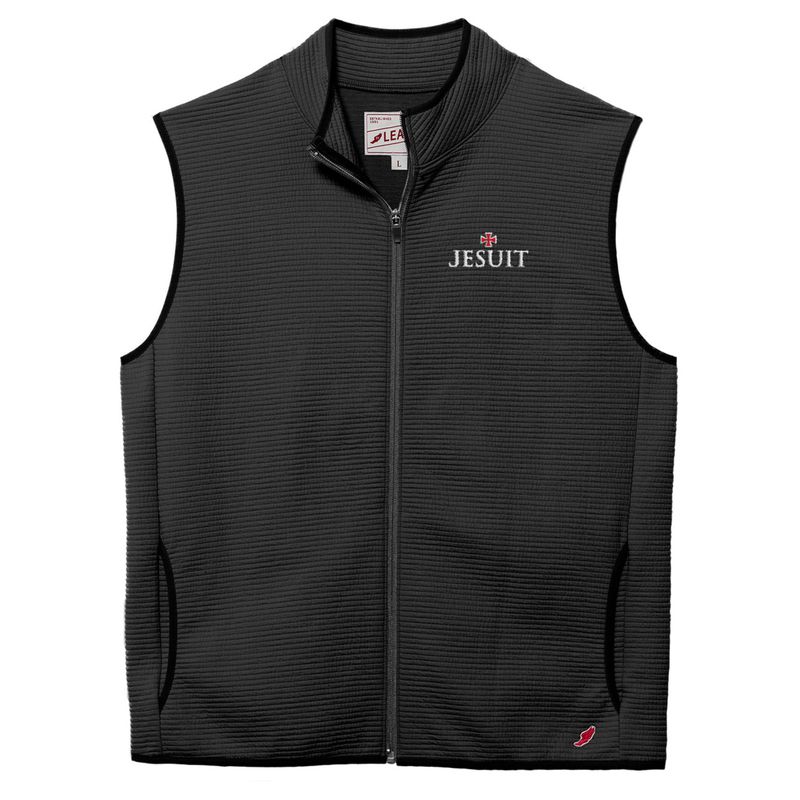 League Black Vest Mens