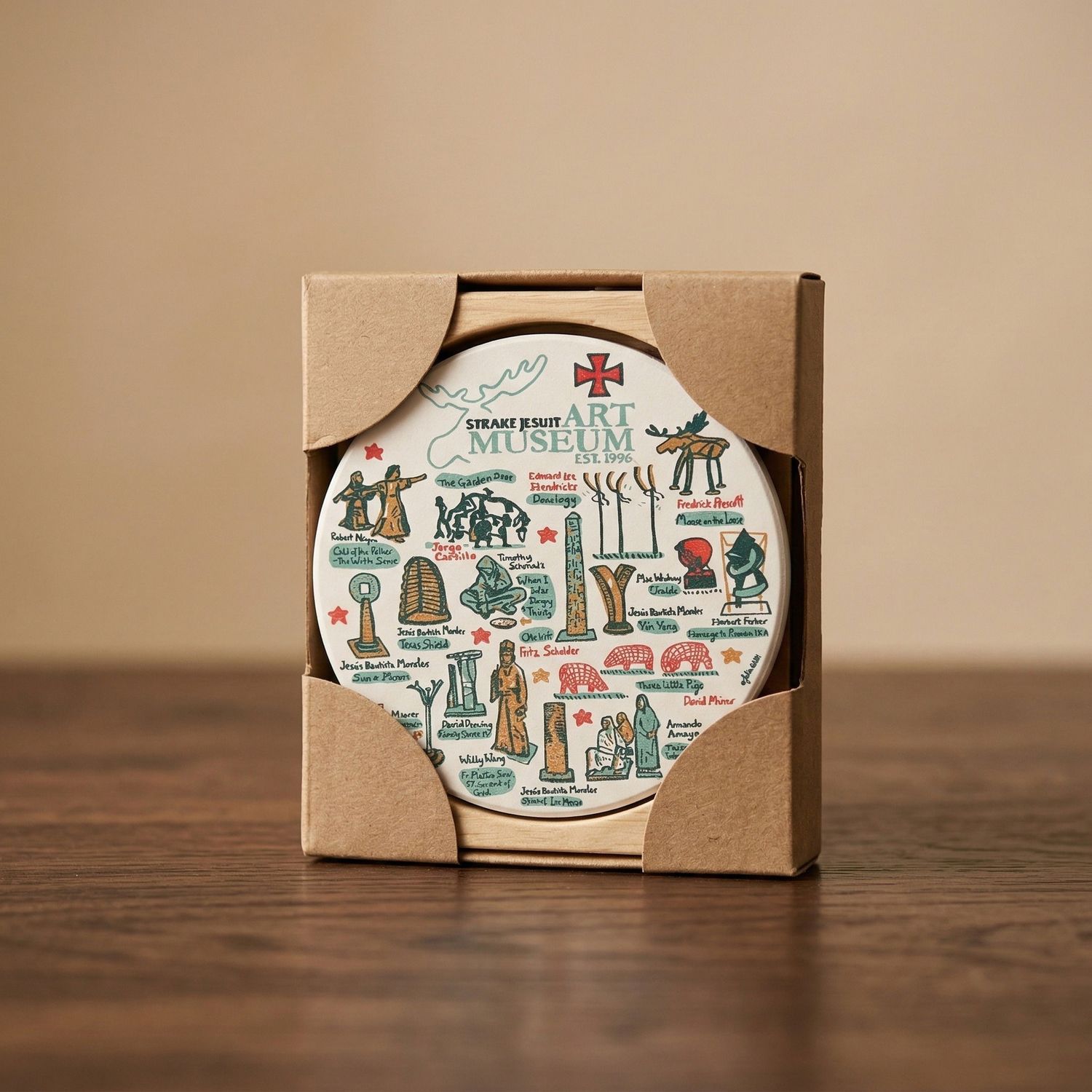 Julia Gash Museum Stone Coasters