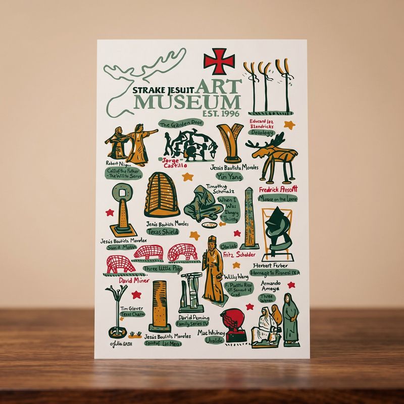 Julia Gash Museum Poster