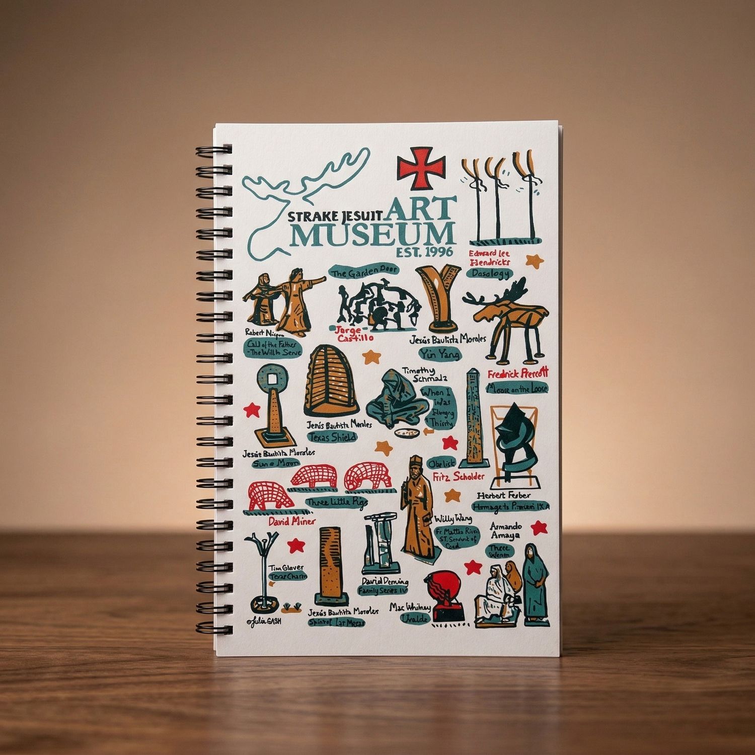 Julia Gash Museum Spiral Journal