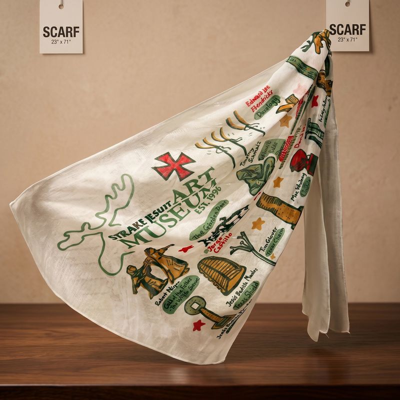 Julia Gash Museum Scarf 23" x 71"