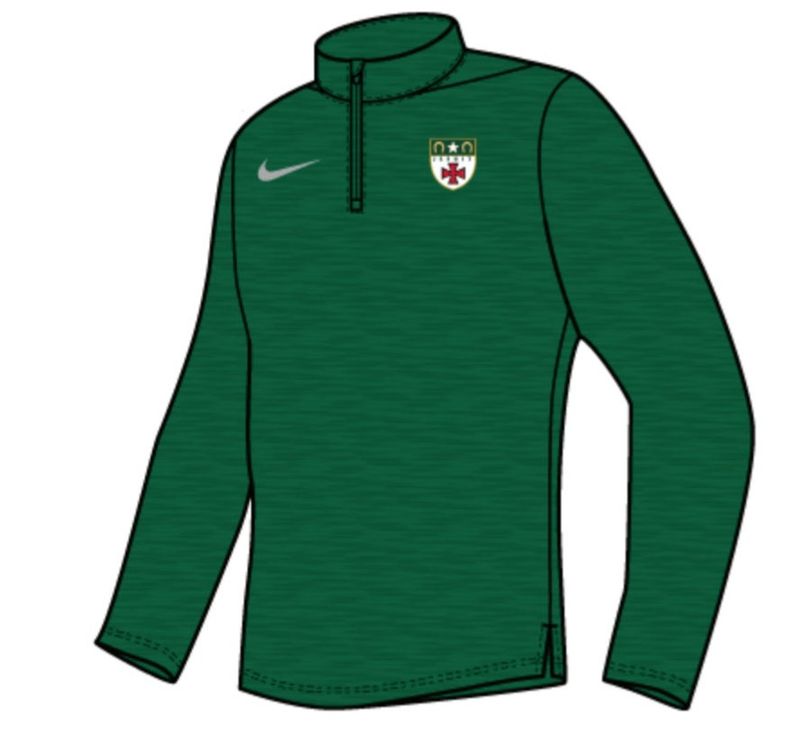 Nike 1/4 Zip Intensity Green